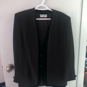 GIORGIO ARMANI dress jacket very black